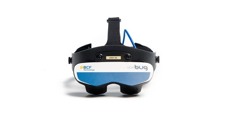 BUG ultrasound goggles front