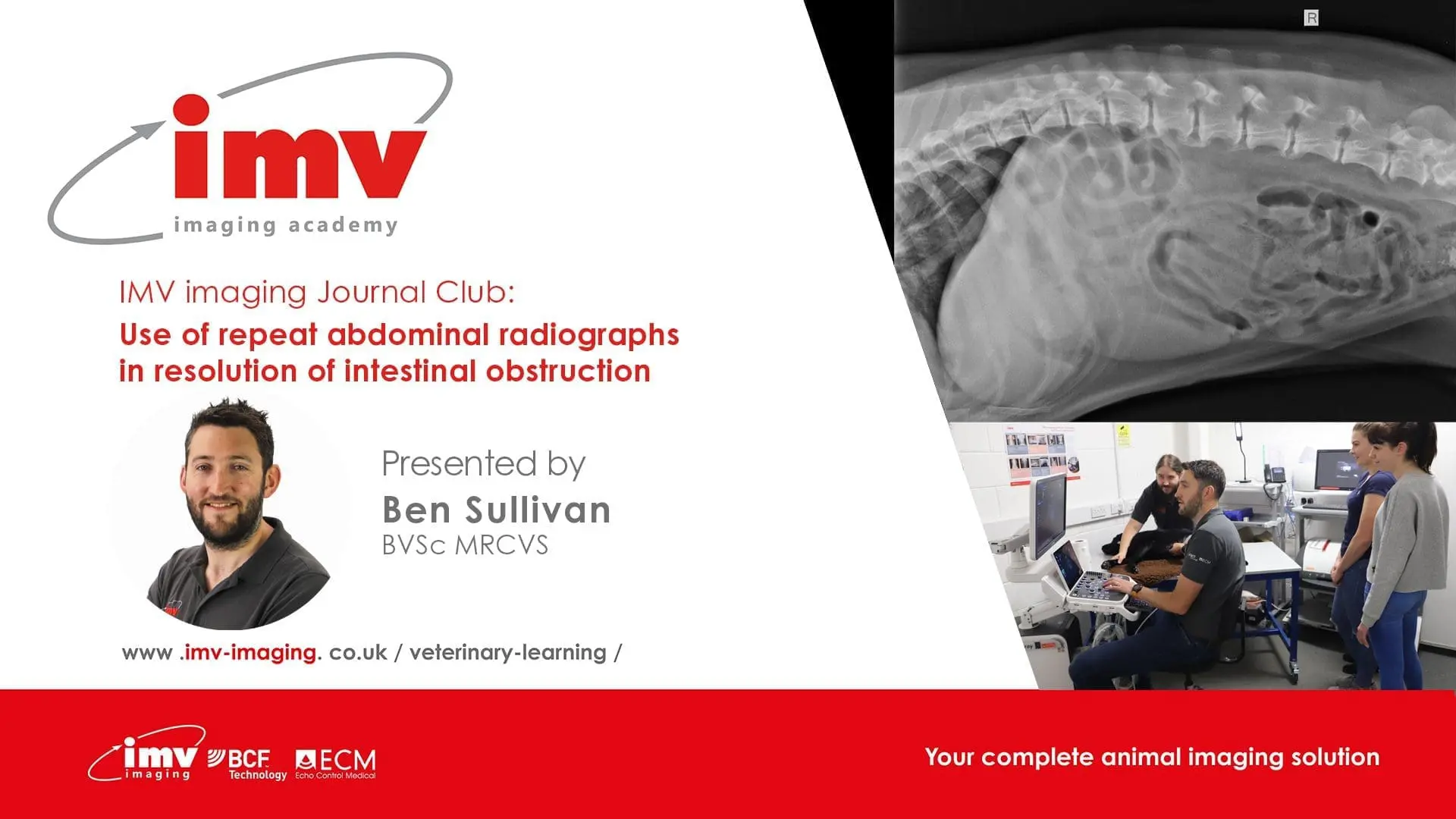 Journal Club - Use of repeat abdominal radiographs in resolution of intestinal obstruction