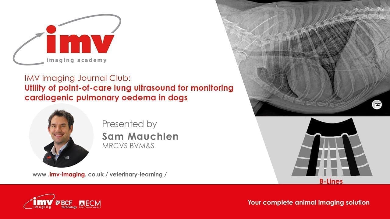 Journal Club - Point of Care Ultrasound for Monitoring Cardiogenic Pulmonary Oedema